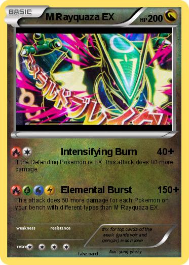 Pokemon M Rayquaza EX