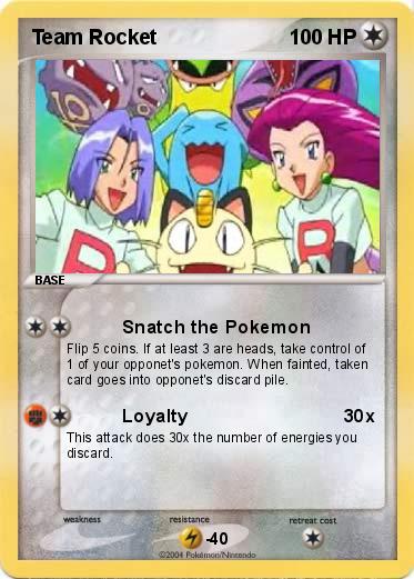 Pokemon Team Rocket
