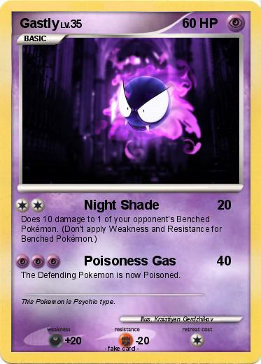 Pokemon Gastly