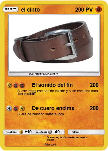 Pokemon el cinto