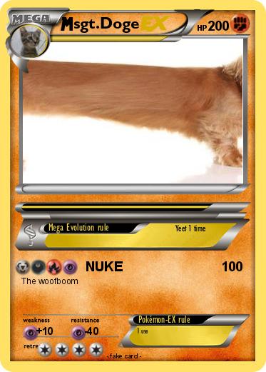 Pokemon sgt.Doge
