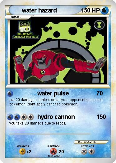 Pokemon water hazard