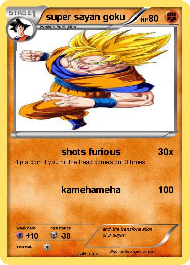 Pokemon super sayan goku