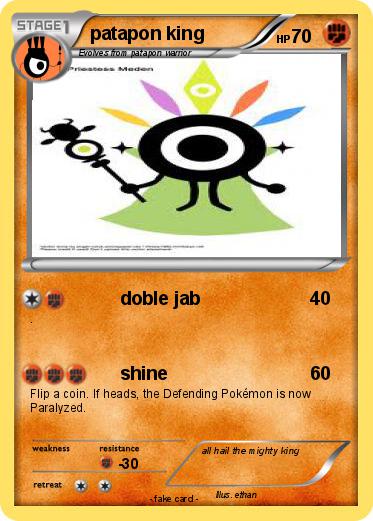 Pokemon patapon king