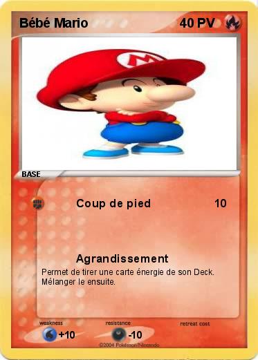 Pokemon Bébé Mario
