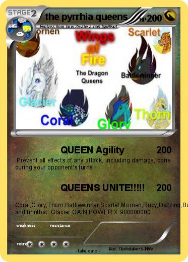 Pokemon the pyrrhia queens