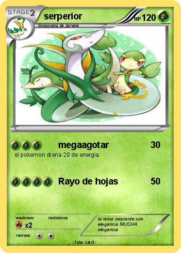 Pokemon serperior
