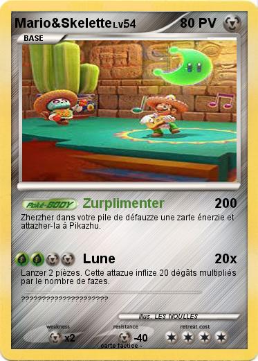 Pokemon Mario&Skelette