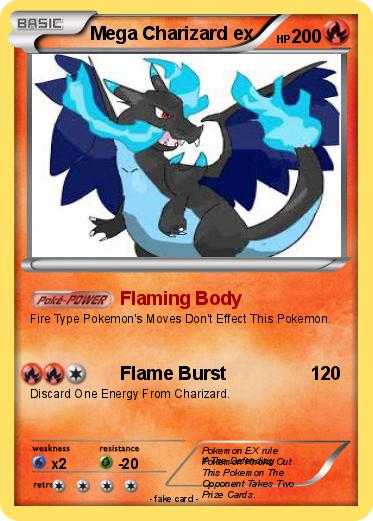 Pokemon Mega Charizard ex