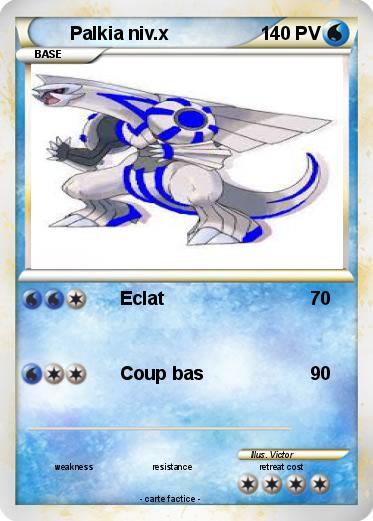 Pokemon Palkia niv.x