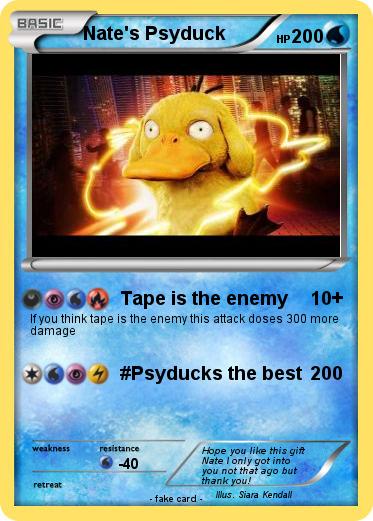 Pokemon Nate's Psyduck