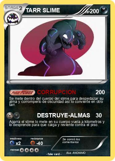 Pokemon TARR SLIME