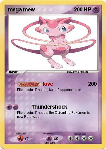 Pokemon mega mew