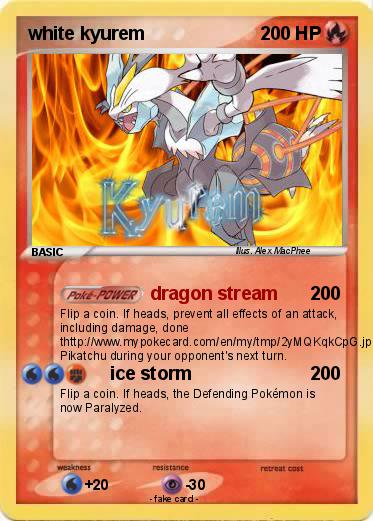 Pokemon white kyurem