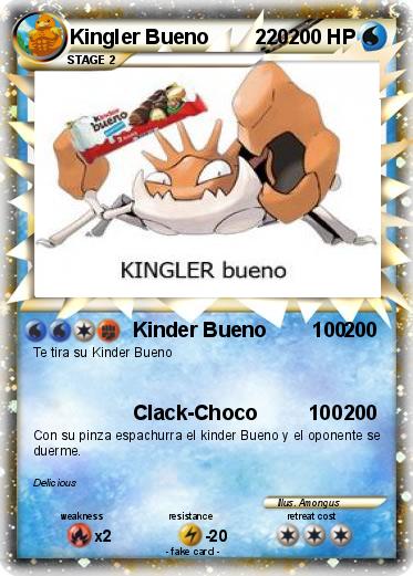Pokemon Kingler Bueno        220