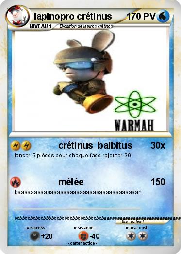Pokemon lapinopro crétinus