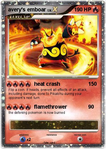 Pokemon avery's emboar