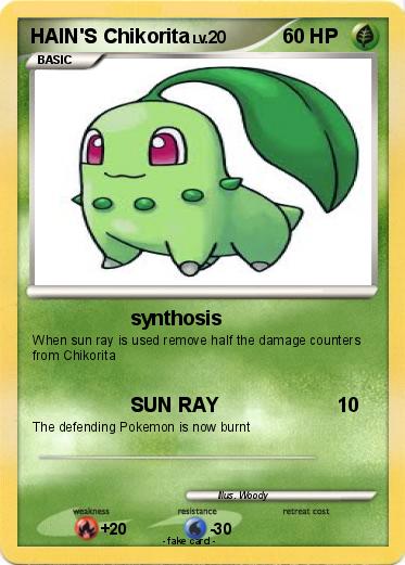 Pokemon HAIN'S Chikorita