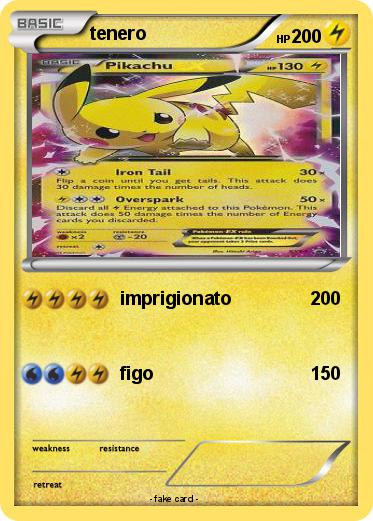 Pokemon tenero