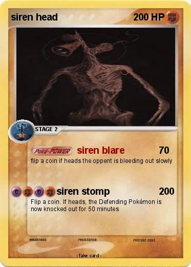 Pokemon siren head