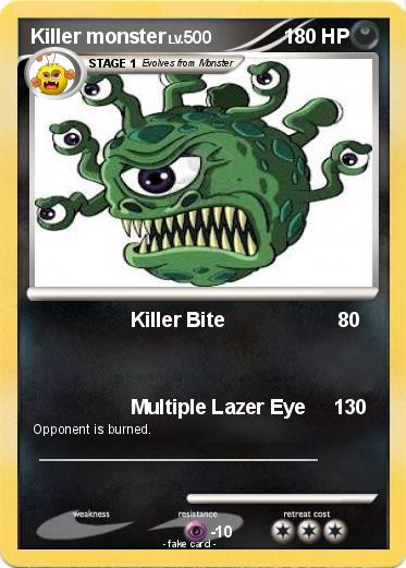 Pokemon Killer monster