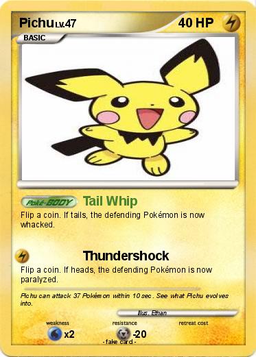 Pokemon Pichu