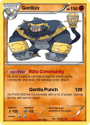 Pokemon Gorillixx