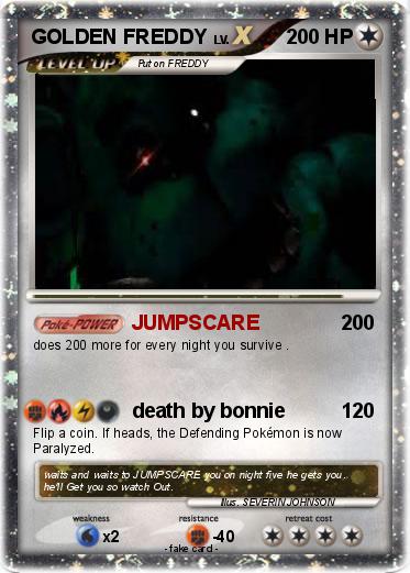 Pokemon GOLDEN FREDDY