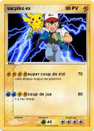Pokemon sacpiko ex
