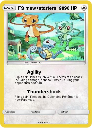 Pokemon FS mew+starters  99