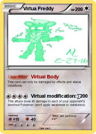 Pokemon Virtua Freddy