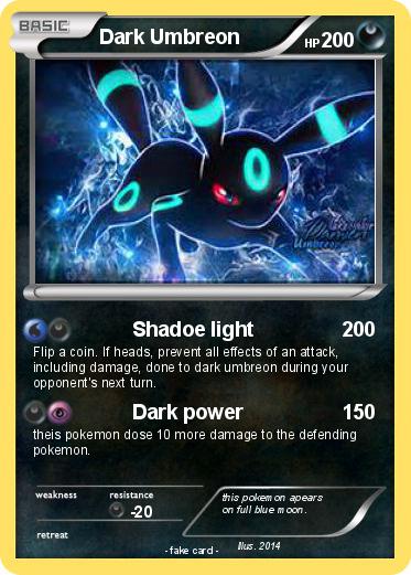 Pokemon Dark Umbreon