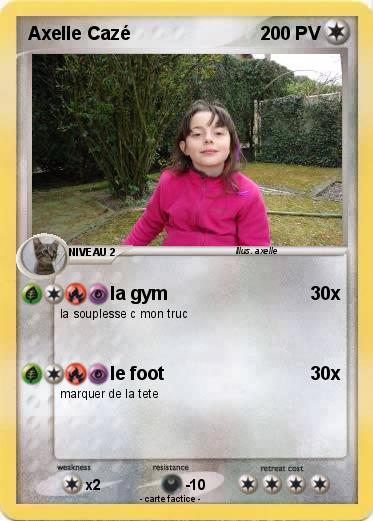 Pokemon Axelle Cazé