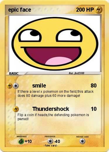 Pokemon epic face