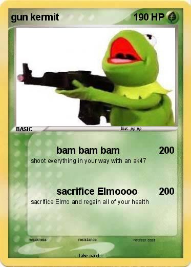 Pokemon gun kermit