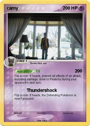 Pokemon camy