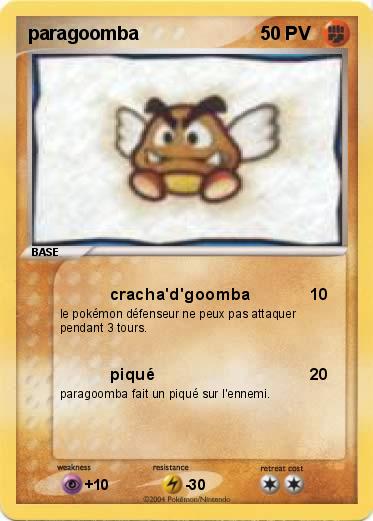 Pokemon paragoomba