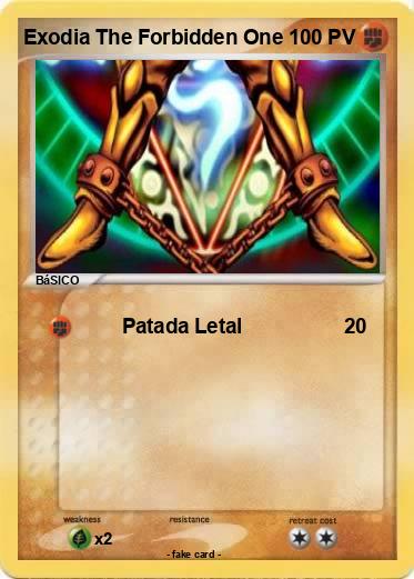 Pokemon Exodia The Forbidden One