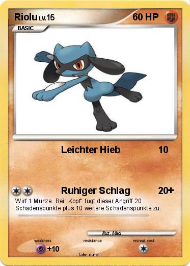 Pokemon Riolu