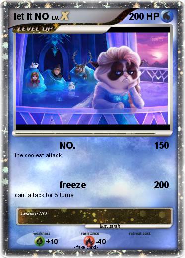 Pokemon let it NO
