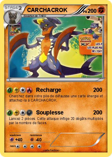 Pokemon CARCHACROK