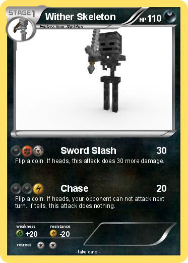 Pokemon Wither Skeleton