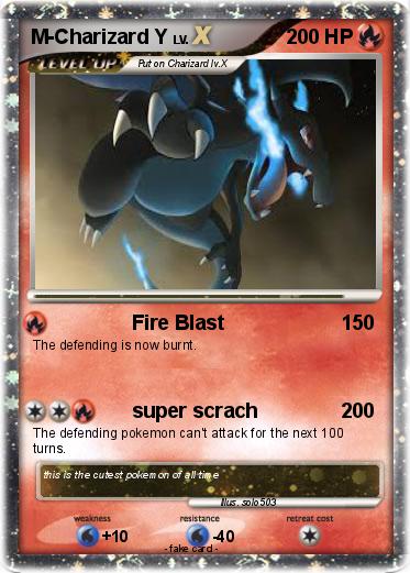 Pokemon M-Charizard Y