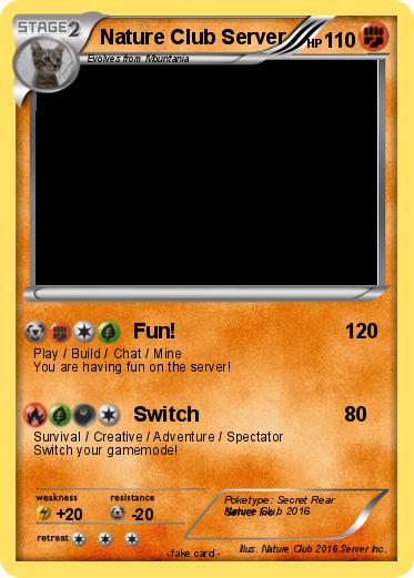 Pokemon Nature Club Server