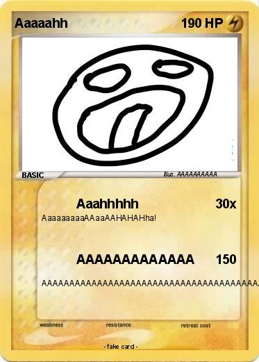 Pokemon Aaaaahh