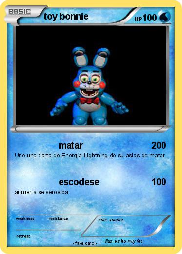 Pokemon toy bonnie