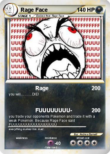 Pokemon Rage Face