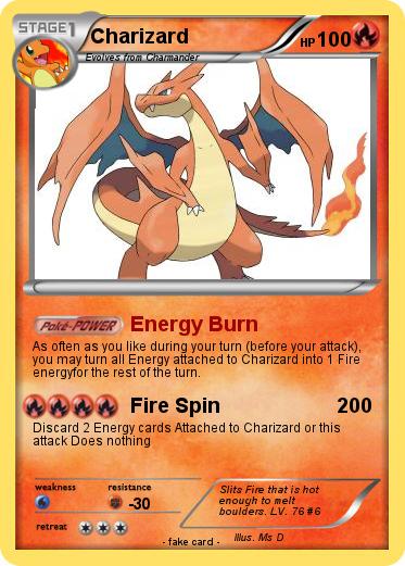 Pokemon Charizard