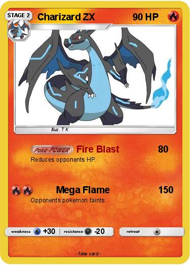 Pokemon Charizard ZX