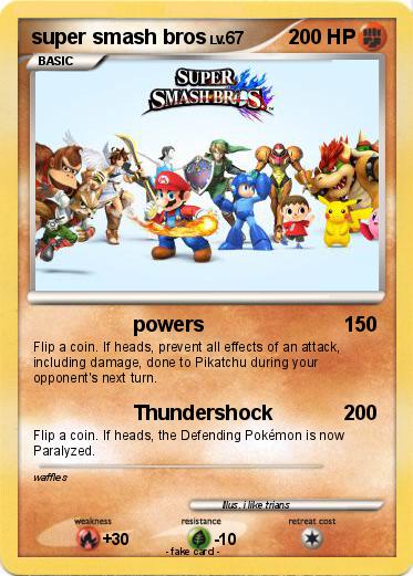 Pokemon super smash bros